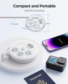 ORICO cruise approved power strip follows shipboard guidelines safely