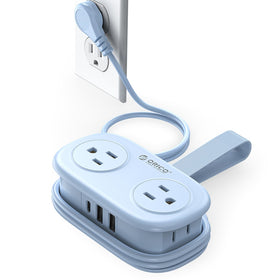 ORICO cruise power strip with USB C for travel charging