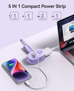 Cruise-ready travel strip designed without surge protection for travel