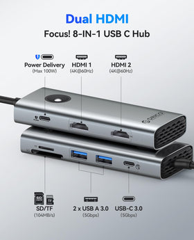 ORICO side profile highlighting compact durable design and cooling