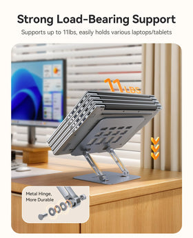 Foldable and compact, ORICO ST11 saves desk space when not in use