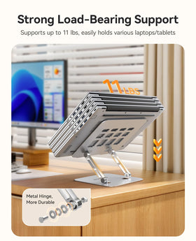 ORICO foldable laptop stand compact design saves desk space
