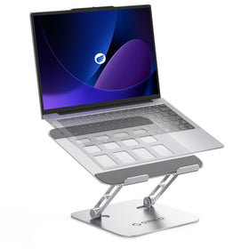 ORICO laptop stand with open ventilation panel for better cooling during work