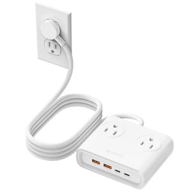 ORICO Power Brick 5ft extension cord enables flexible setups.