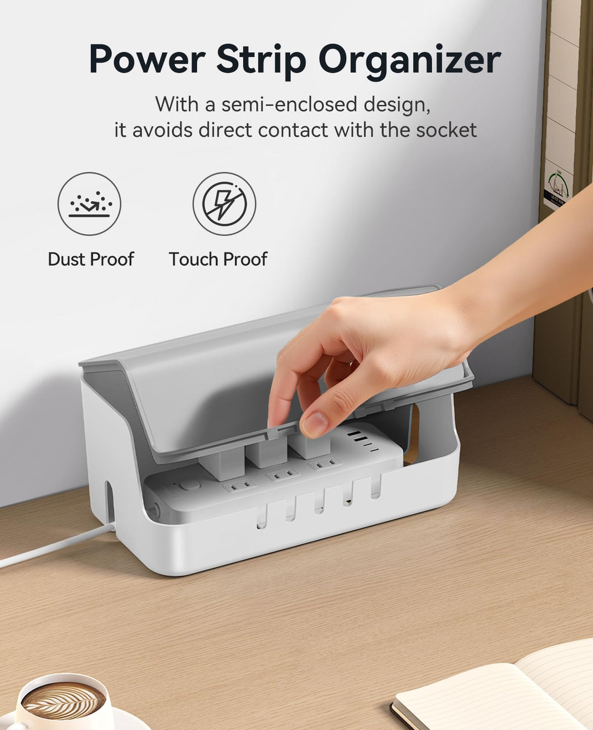 Bottom ventilation slots of ORICO PB02 promote heat dissipation
