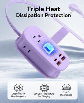 ORICO held in hand to show compact size and portability for travelers and commuters