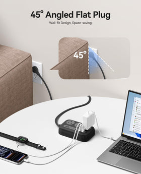 ORICO surge protector with a 10-foot cord for flexible placement