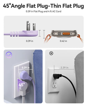 ORICO TK65 inside a backpack with devices, travel-ready organized charging