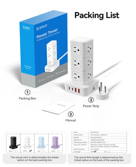 ORICO compact dimensions fit tight spaces without sacrificing charging power.