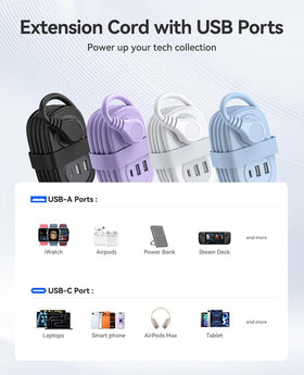 ORICO travel power strip note about cruise ship policy and use