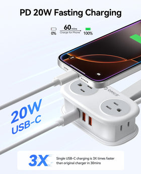 ORICO USB-C PD port enables fast charging for phones and tablets
