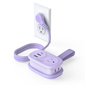 ORICO cruise power strip with wrap-around design saves space in your travel bag