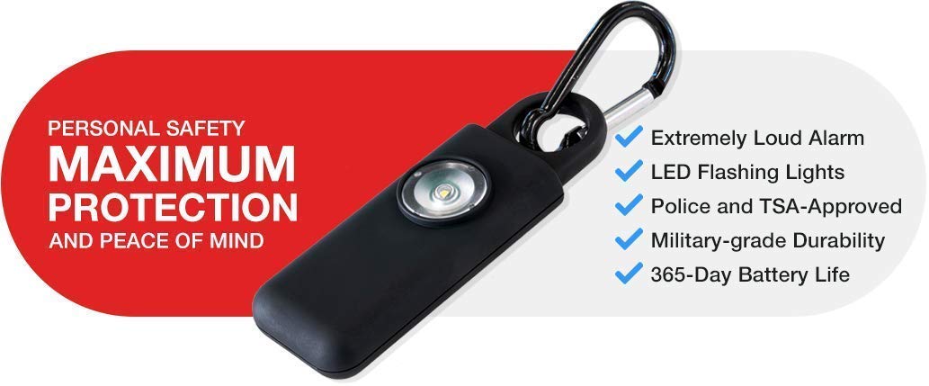 Original Defense Siren-compact-pocket-design fits keychains or bags for quick access on the go.