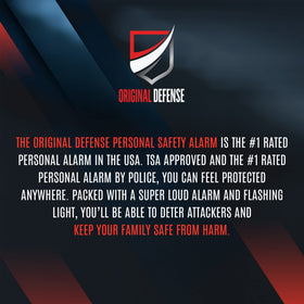 Original Defense Siren emergency safety for women, children, and seniors