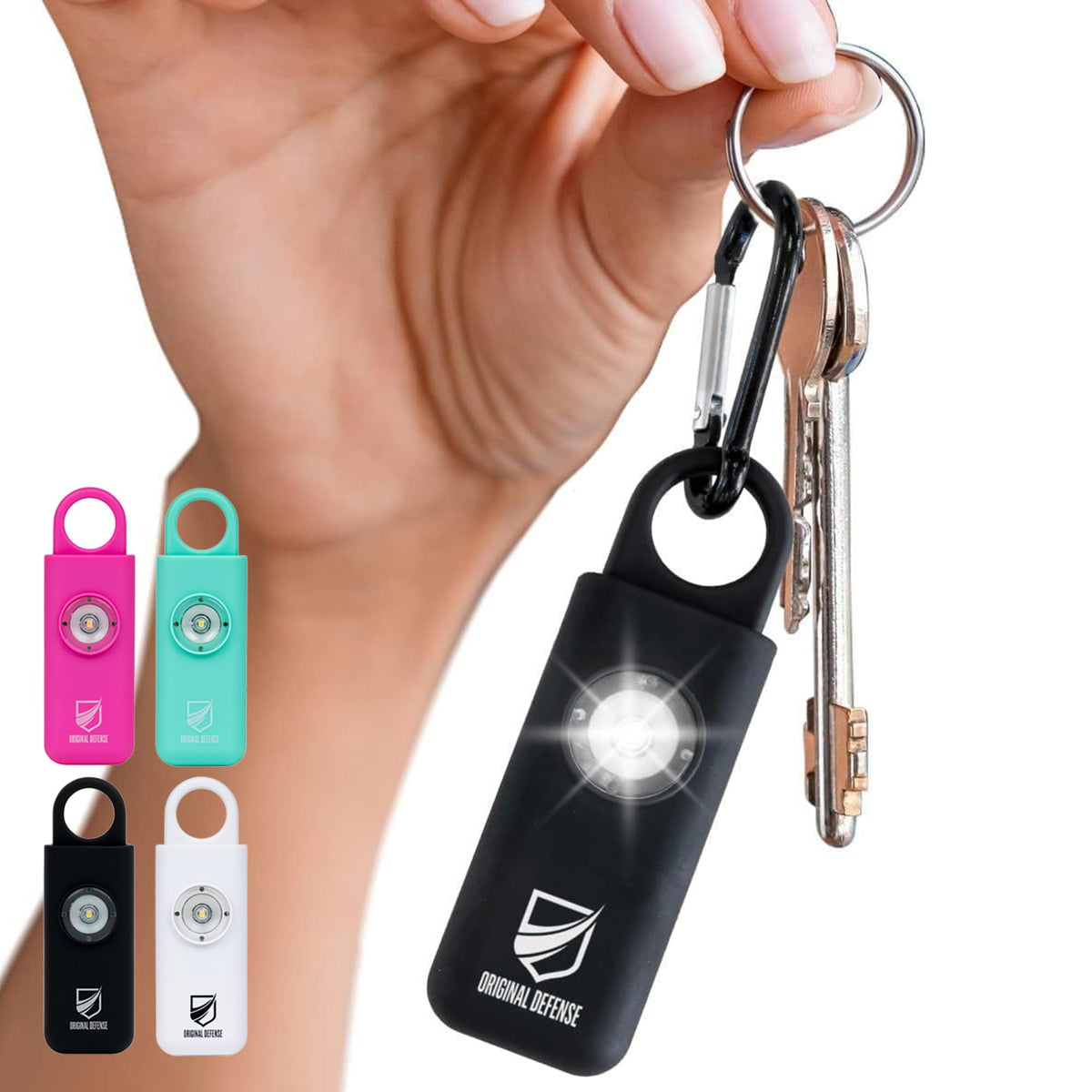 Original Defense Siren keychain alarm 130dB for rapid personal safety alerts