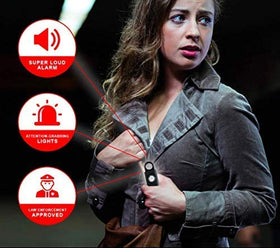 Original Defense Siren-portable-life-safety-device keeps help within reach during emergencies.