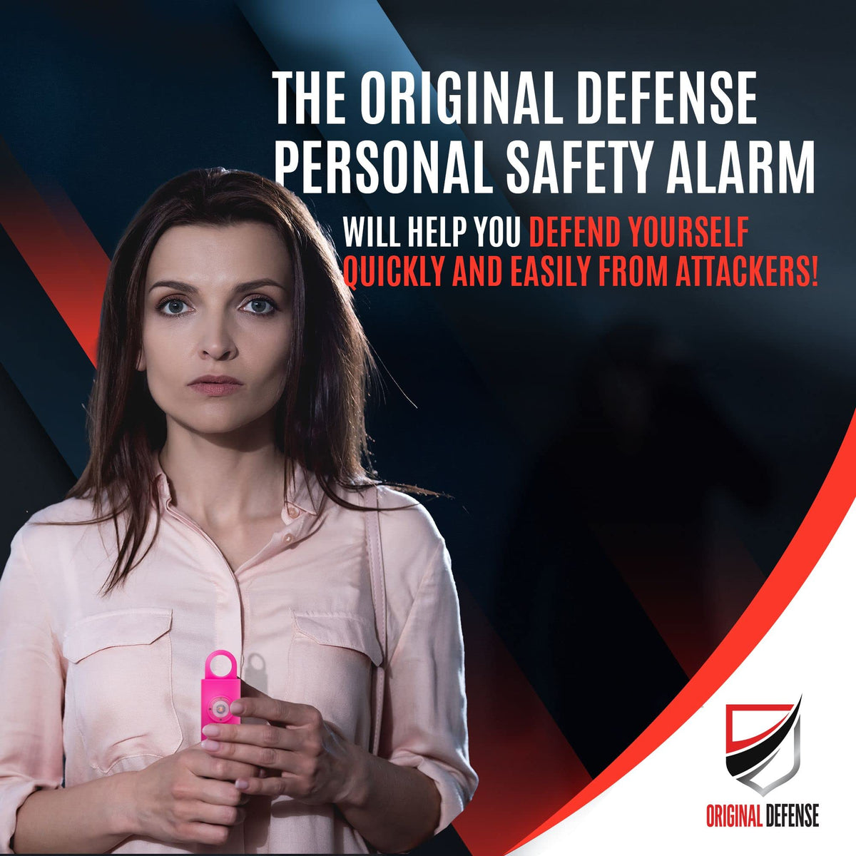 Original Defense Siren weatherproof design offers durable protection outdoors.