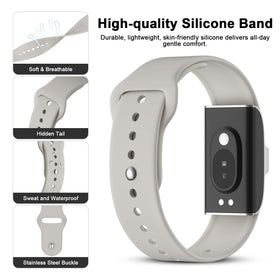 OriJoy silicone sport band with soft touch and water resistance for active workouts
