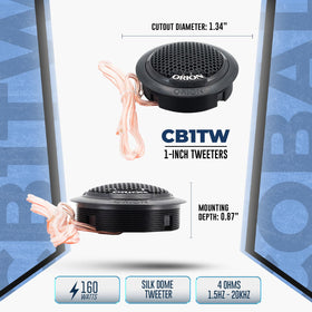 ORION CB1TW displayed with flush surface and angled mounting hardware benefit