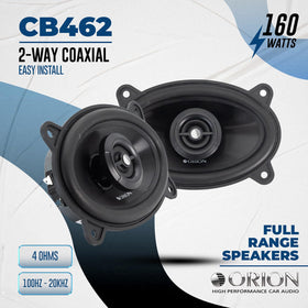 ORION CB462 polypropylene cone closeup highlighting durable bass performance