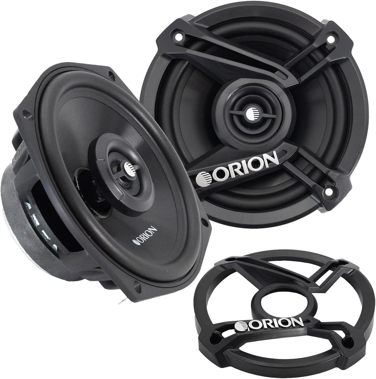 ORION CB52 front view showing speaker face and mounting holes for clear upgrade benefit