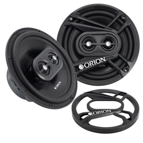 ORION CB653 front view showing speaker face and robust grille for better sound