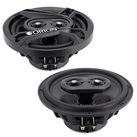 ORION CB653 with grilles installed demonstrating protected speakers and clean look