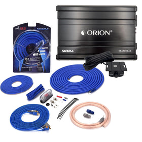 ORION CBA2000 mono amplifier showcasing compact design for tight car installs.