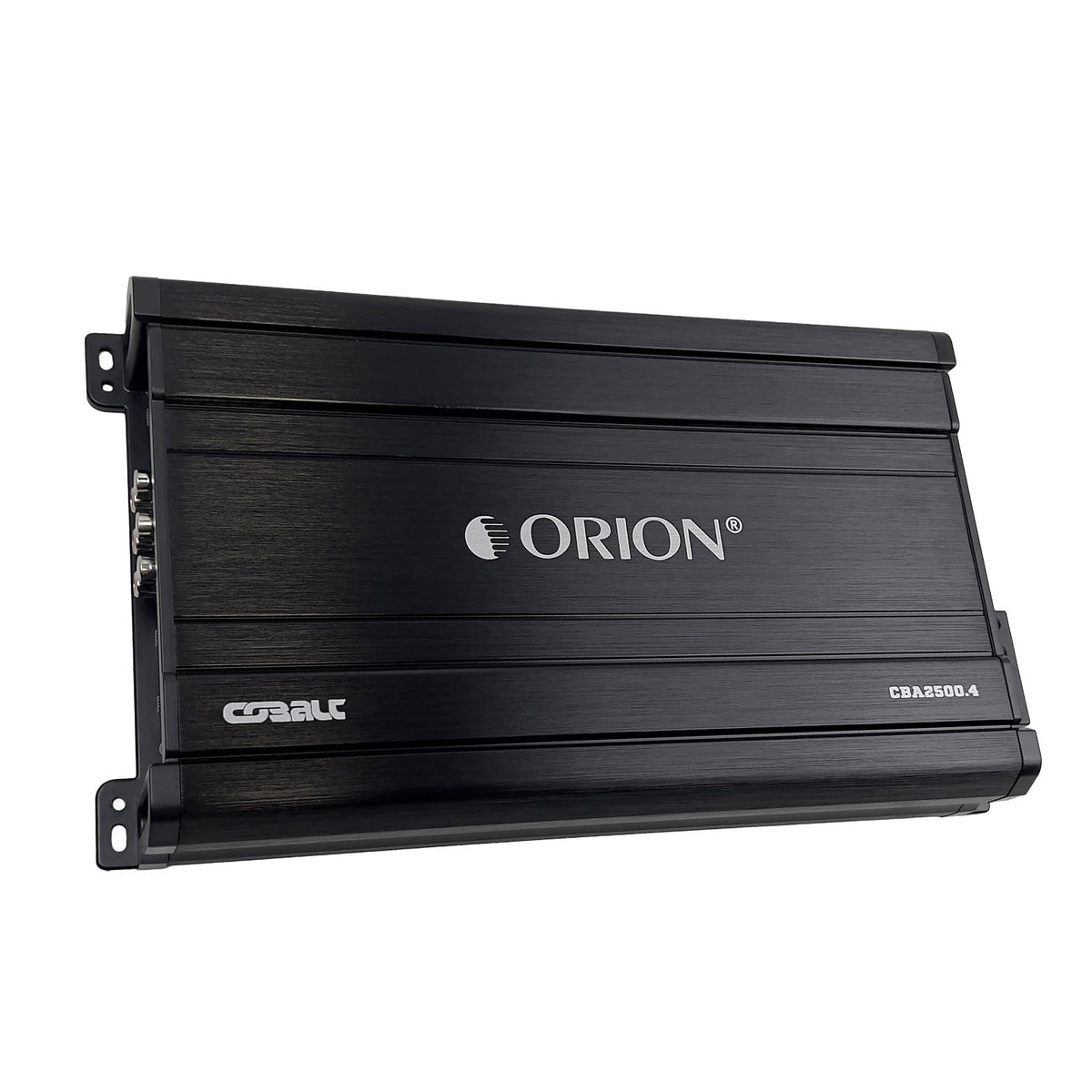 Orion Cobalt CBA2500-4 front panel with precise bass and treble controls.