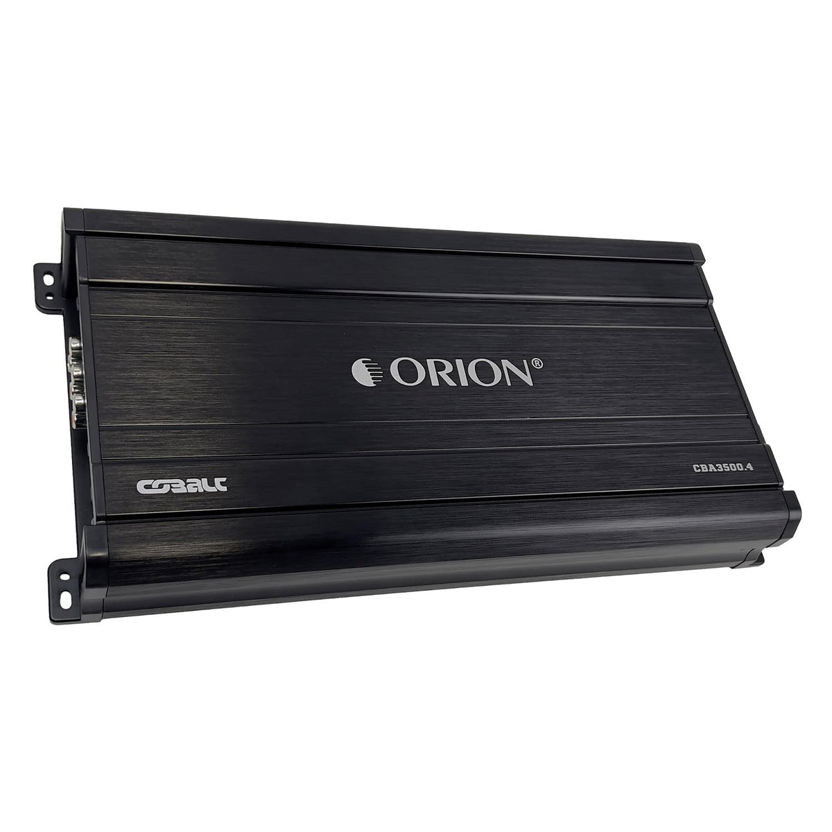 Orion Cobalt CBA3500.4 front view with compact four-channel power for car audio.