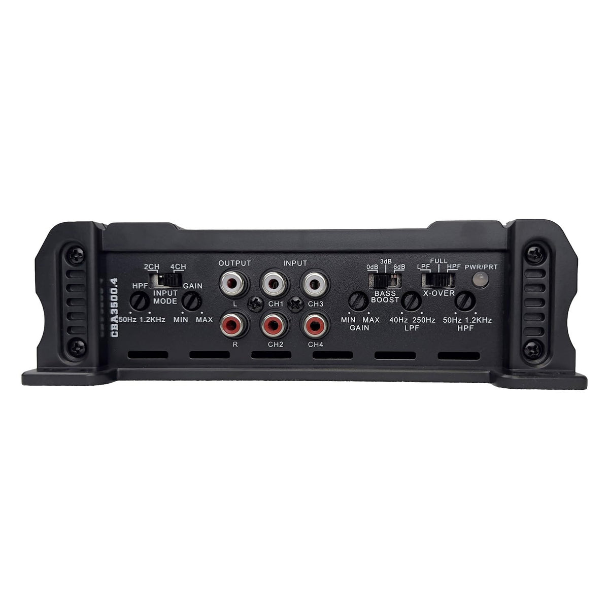 Orion Cobalt CBA3500.4 RCA inputs enable versatile low-level connections.