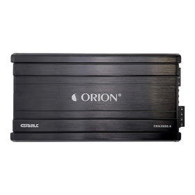 Orion Cobalt CBA3500.4 rear panel with RCA inputs for clean signal transfer.