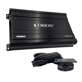 Orion Cobalt CBA4500.1D front panel view with built-in bass control