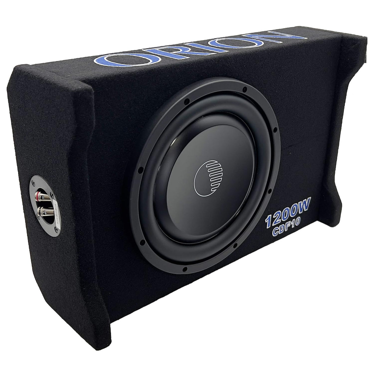 ORION Cobalt CDF10 front view offers a compact bass solution.