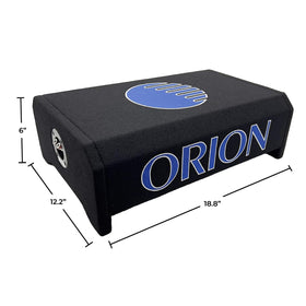 ORION Cobalt CDF10 under-seat install highlights space efficiency.