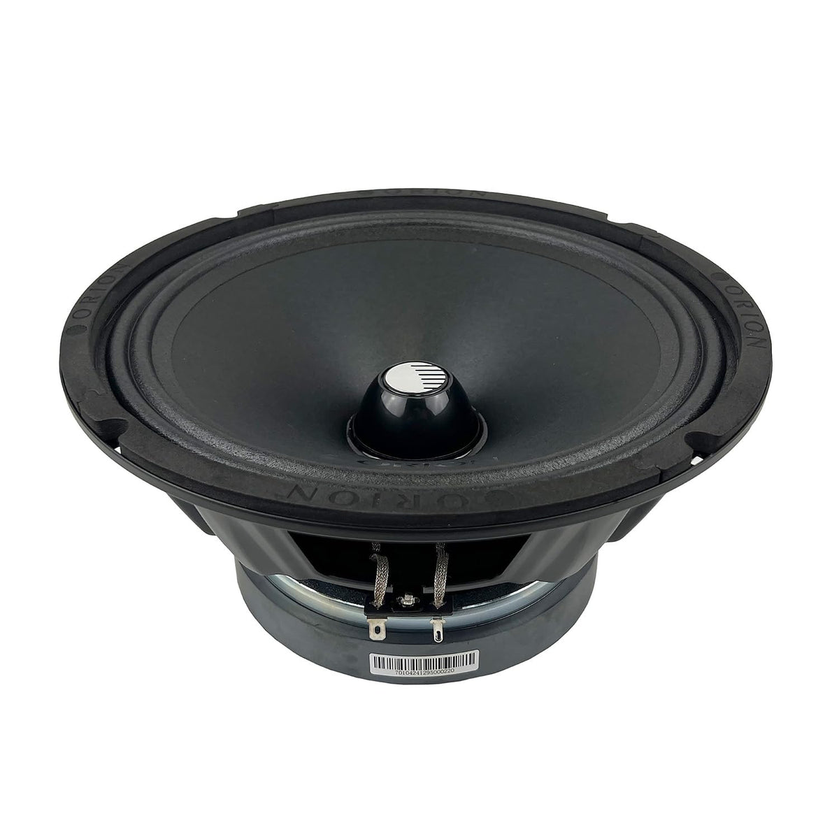ORION CM105 power graph highlights 1400W max and 350W RMS