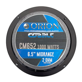 ORION Cobalt CM652 in-car setup demonstrates enhanced midrange