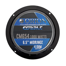 ORION CM654 pair installation-ready setup for dual-channel car audio