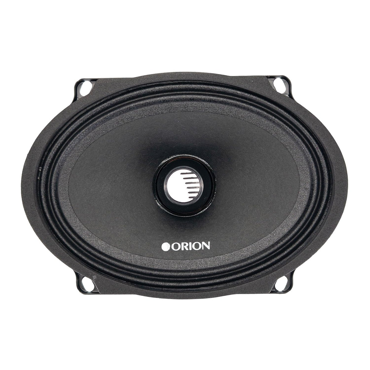 ORION CM6854 visual showing 1000W max power capability for dynamic car audio.