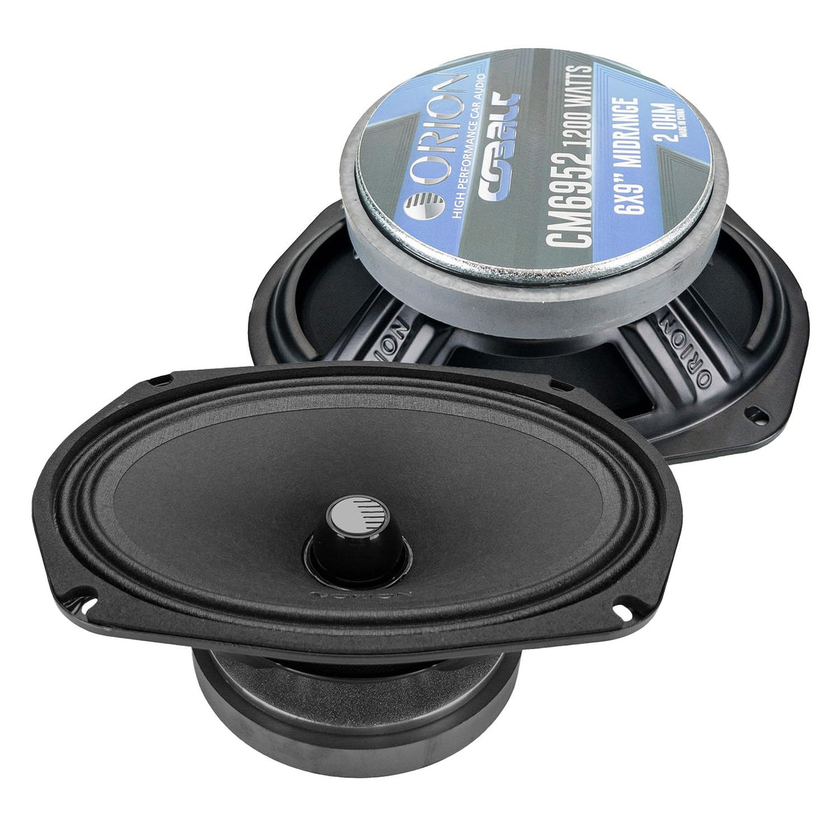 ORION Cobalt CM6952 midrange speakers pair for balanced car audio.