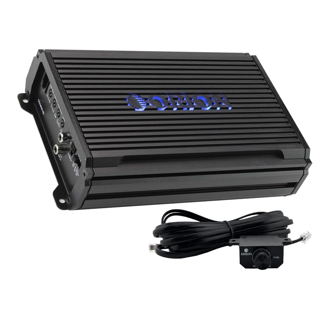 Orion Cobalt Elite CEA650.1D front view highlights compact design for easy mounting.