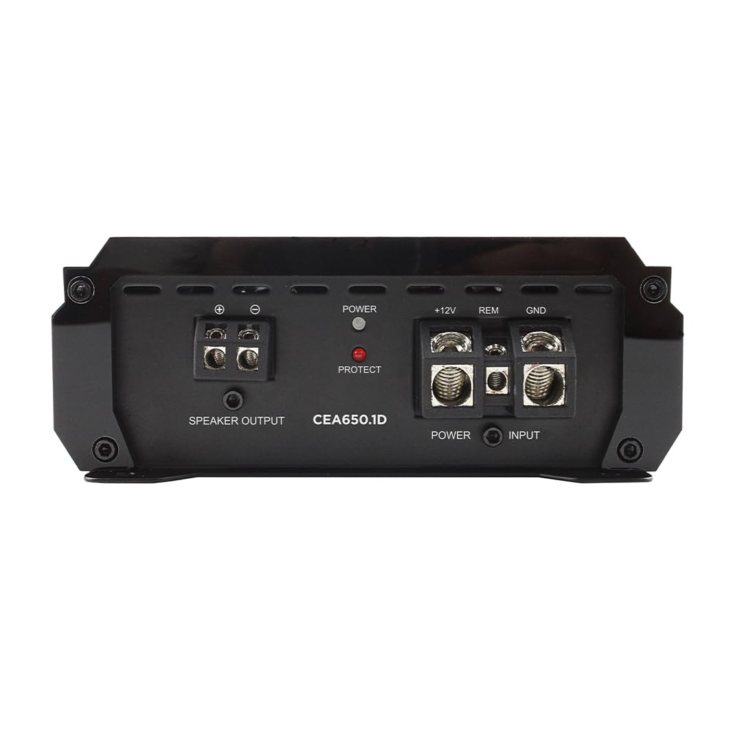 Orion Cobalt Elite CEA650.1D remote bass control allows quick seat side adjustments.