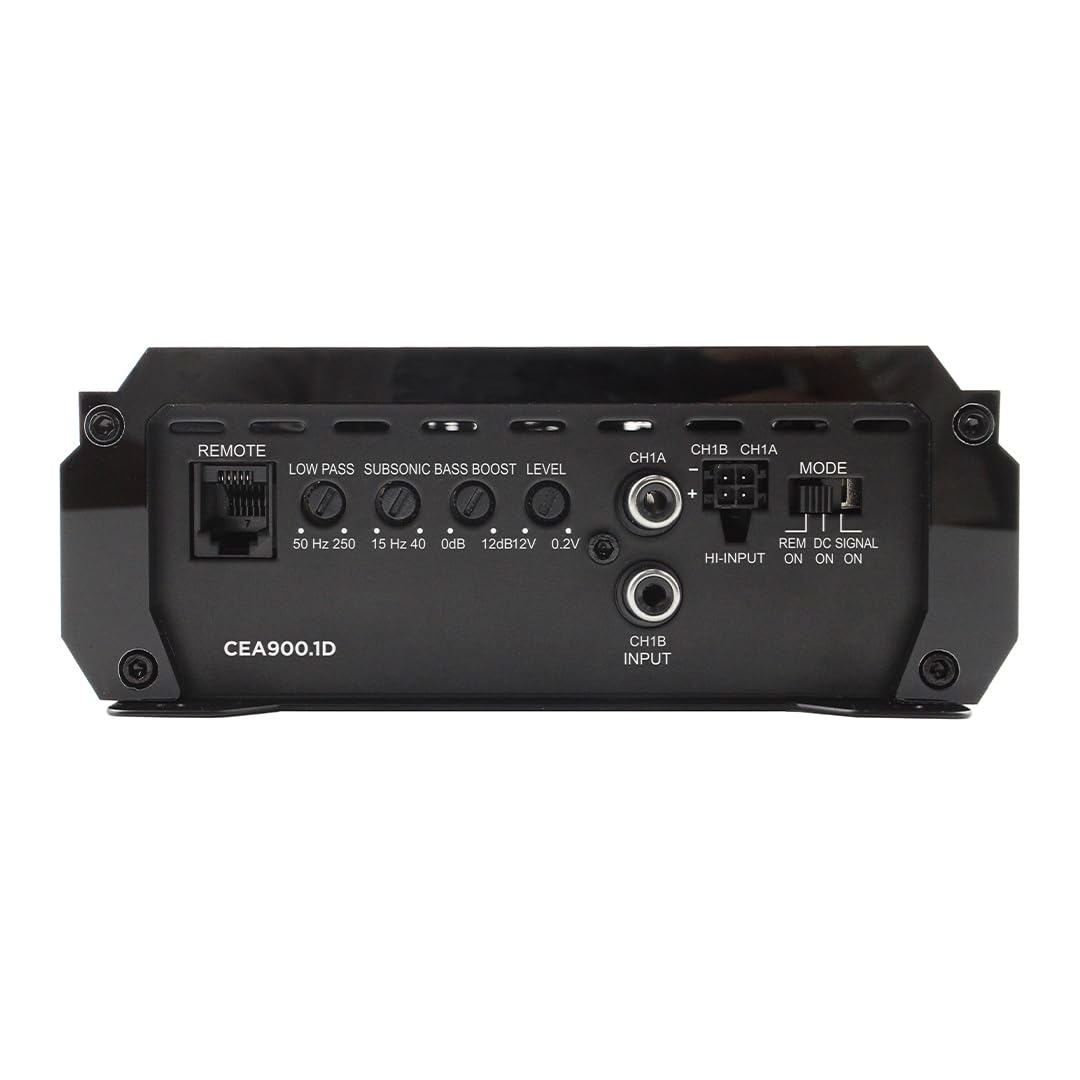 Orion Cobalt Elite CEA900.1D wiring and installation view demonstrates straightforward setup.