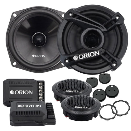 ORION CB525C front view with compact 5.25-inch drivers for tight, room-filling sound.