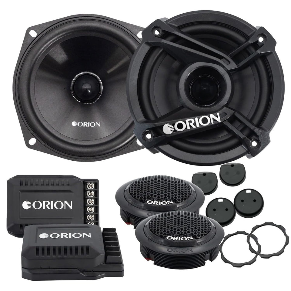 ORION CB525C front view with compact 5.25-inch drivers for tight, room-filling sound.