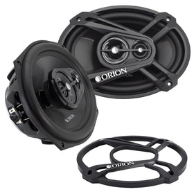 Orion Cobalt CB693 6x9 coaxial speakers front view enhances in-car clarity