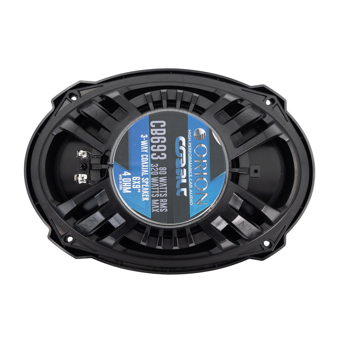 Orion Cobalt CB693 grills included protect tweeters and complete the look