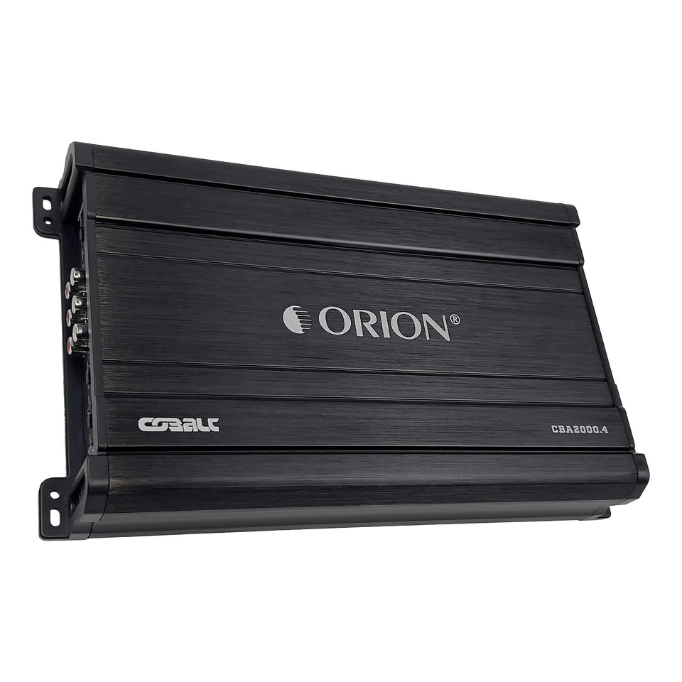 ORION Cobalt CBA2000.4 front view for clean, efficient signal delivery in car audio.