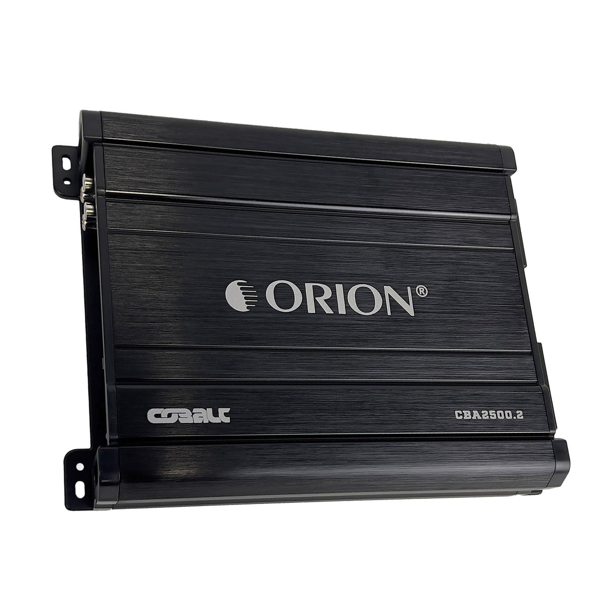 Orion Cobalt CBA2500.2 front view, efficient power for car audio.