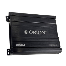 Orion Cobalt CBA2500.2 front view, efficient power for car audio.